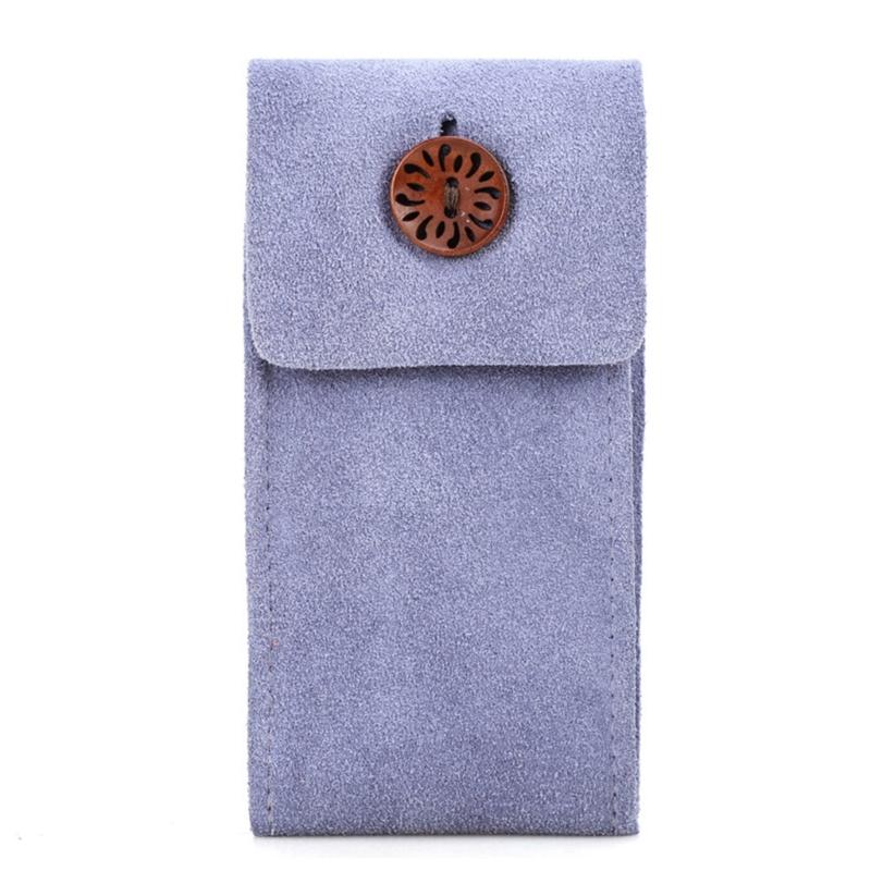 8 Colors Men Watch Box Watch Pouch Bag Organizer Box Easy Carry Travel Watch Storage Pouch Cowhides Velvets Jewelry Box