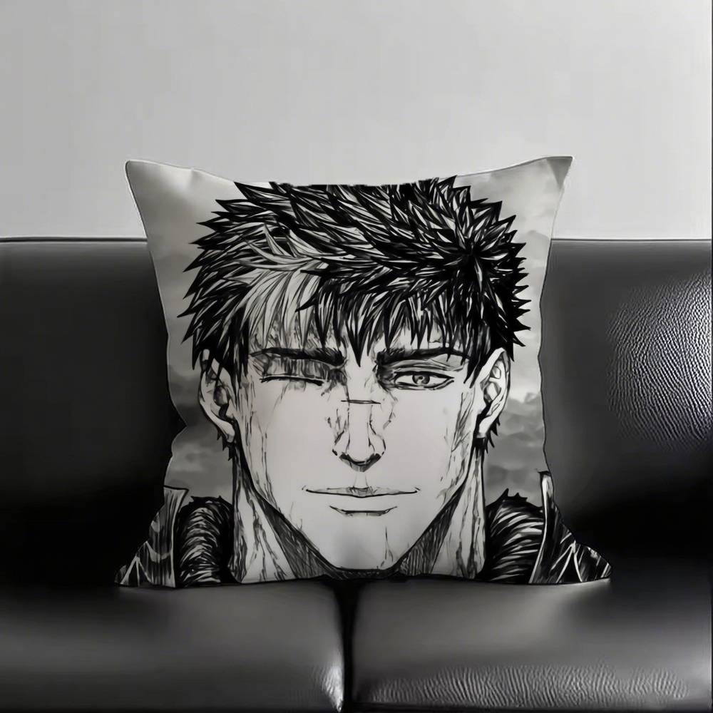 1pc Anime B-Berserk Pillow Case Fashion Square Pillowcase Bedroom Sofa Room Ins Decoration Leisure