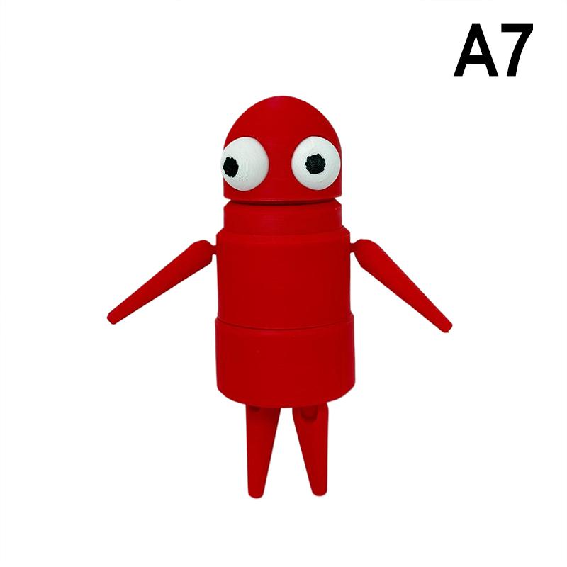 3D-gedrucktes R.E.P.O. Roboter Bunte Monster Horrorspiele Anime Figur Repo Gaming Peripheriegeräte Puppenfigur Ornament Geschenk