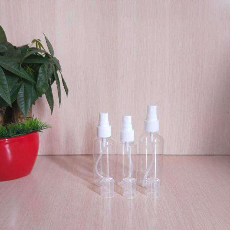 Reise Transparente Nachfüllbare Flaschen Klarer Kunststoff Parfümzerstäuber Kleine Sprühflasche 10/50 /100/150/200/250/300/500ml