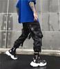 Joggers Cargo Kalhoty pro muže Ležérní Hip Hop Hit Barva Kapsa Pánské Kalhoty Tepláky Streetwear Stuhy Techwear Kalhoty