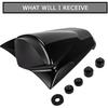 PSLER Rear Seat Cover Rear Seat Fairing Cover for Ninja 250R ZX250R EX250 2008-2012 Black