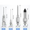 Heavy Duty Metal Grease Coupler And Needle Nozzle Set High Pressure Needle Grease Nozzle for Deep Recesses Lubrication