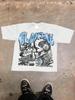 Y2k Style Pattern Mens Casual Soft 100 Cotton AllMatch CrewNeck ShortSleeved TShirt Harajuku Men Clothing