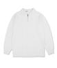 NUBINDA Washable Collared Half-Zip Knit [Ivory]