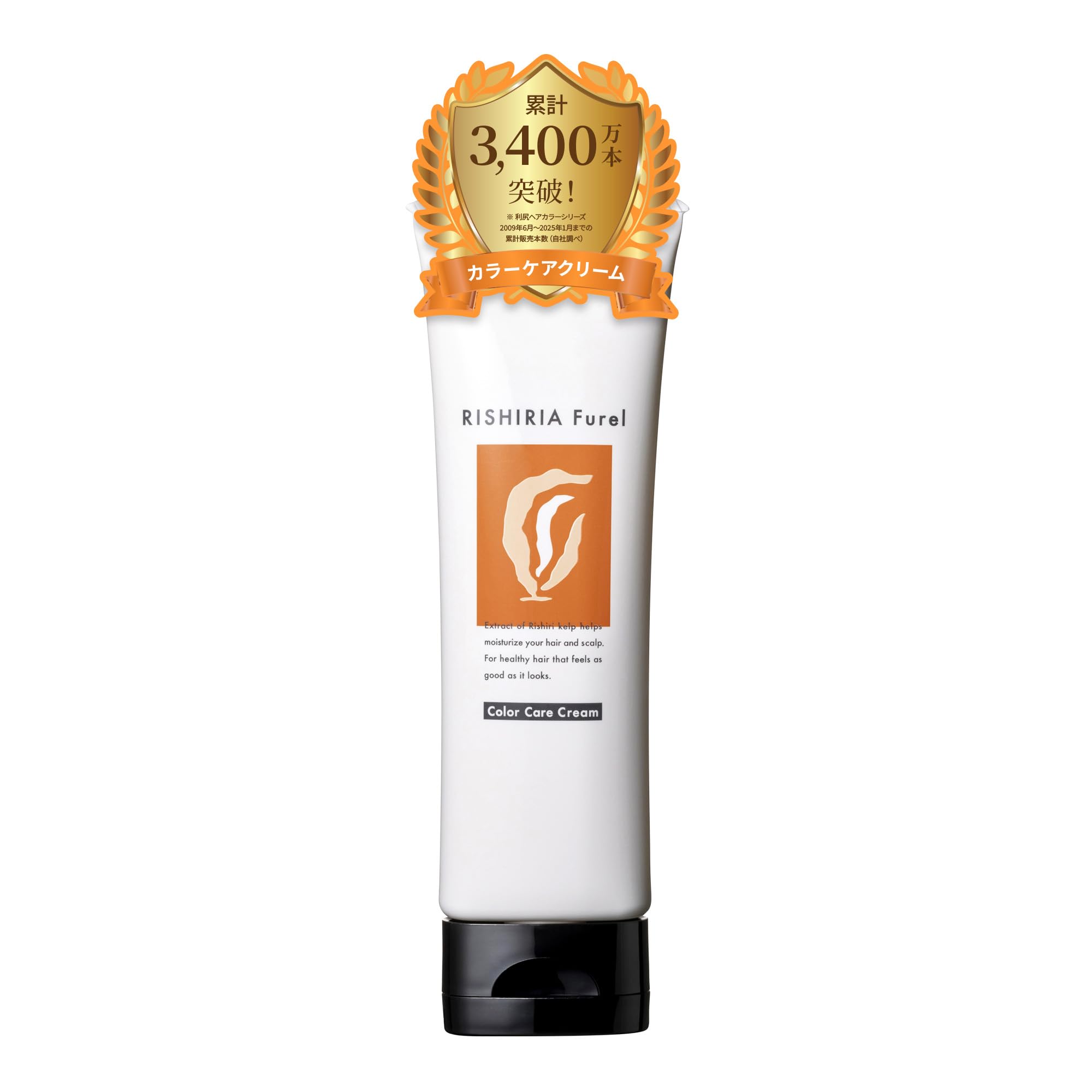 

RISHIRIA Furel Color Care Cream 80g (Leave-in hair treatmentImproves color retentionShiny hairDamage careAdditive-free)