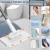 With 3 Reusable Cloths Dust Mops Clamping Automatic Mop Clip New Lazy Mop  Household