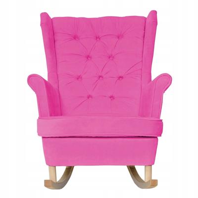 Wing Chair Gaja Rocking Scandinavian PINK Girly Powder Pink