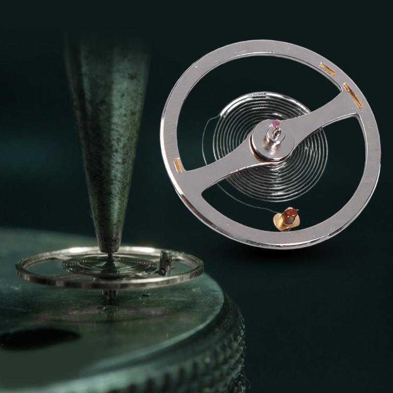 Universal NH38 NH39 Balance Wheel Assembly Shock Resistant Designs Spring Assembly Suitable for Mechanical Timepieces