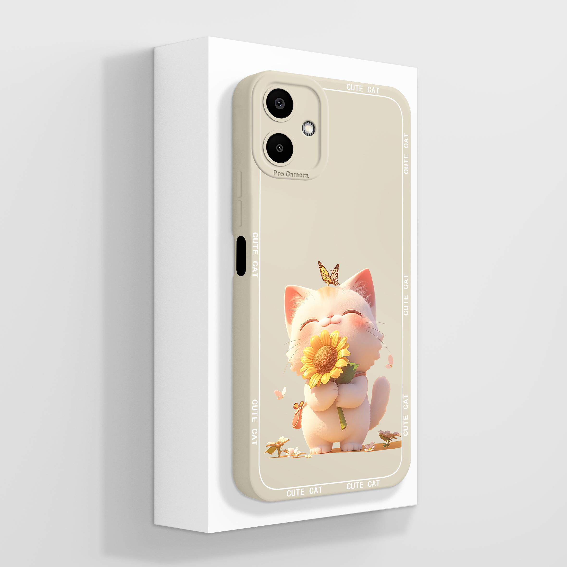 

For Samsung Galaxy A06 A16 A26 A36 A56 Case Trendy Soft Liquid Silicone Phone Cases For Samsung A 06 A 16 Anti Drop Back Cover Samsung A56