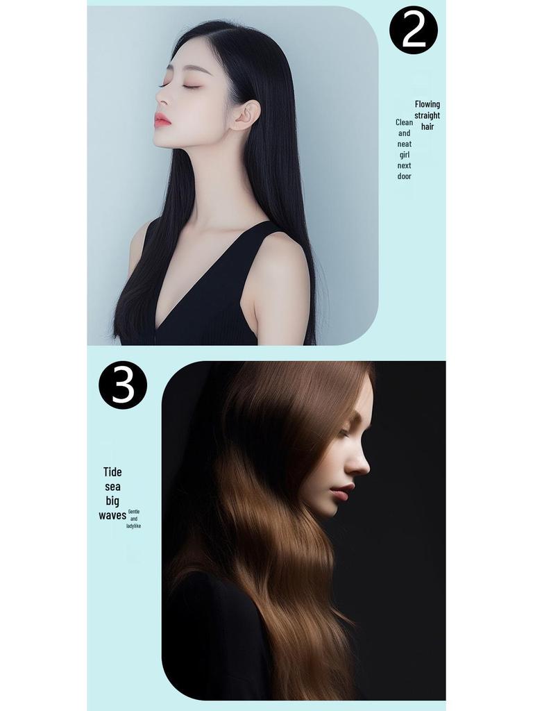 Negative Ion Wireless Hair-Smoothing Comb: Portable, Hair-Friendly Styling Tool.