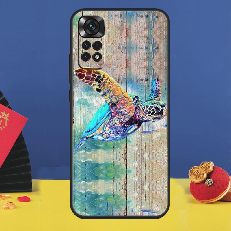 Sea Turtle Case For Xiaomi Redmi Note 14 Pro 12 11 10 13 Pro 11S 12S Redmi 15C 13C 10C 12C 14C 15 Cover