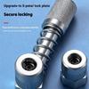 Angled Grease Fitting Grease Coupler Adapter Tool Leakage Prevention Works With Standard Manual Grease Guns