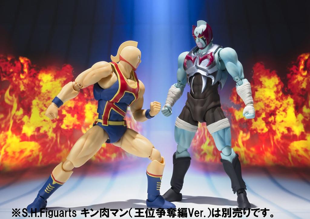 TAMASHII NATIONS Kinnikuman Approximately ABS PVC Painted Action Figure S.H.Figuarts Nemesis, 150mm, &