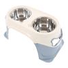 Raised Pet Bowls Neck Guard Slip Resistant Bottom Stable Removable Elevated Cat Bowls for Home