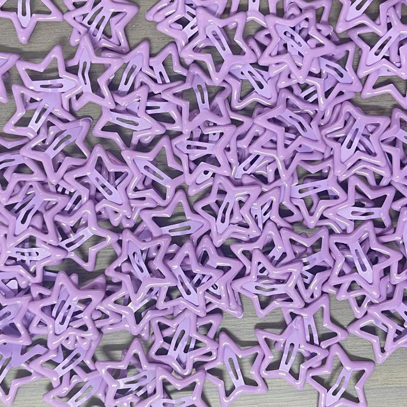 Cute Y2K Star Hairpin: Metal Bangs Clip, Dopamine Headdress