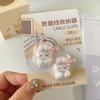 2Pcs Desk Organizer Cartoon Cable Holder PVC Cable Clamp Kawaii Cute Cartoon Clamp Clips