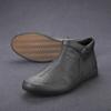 Modische Winter Herrenstiefel Schuhe Herren zum Hineinschlüpfen High-Top Leder Freizeitschuhe Dicke Lederstiefel