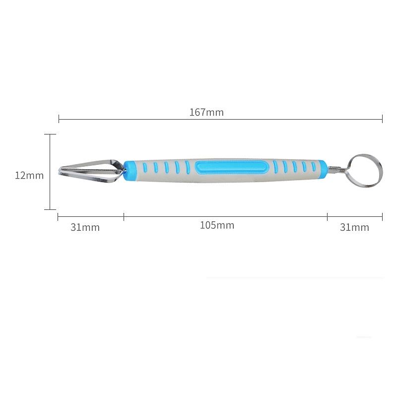 

Керамика Текстурный инструмент Нож для резьбы по дереву Ручная работа DIY Пластиковая ручка Двойная головка Кольцо Нож для резьбы по глине Инструмент для тонкой резьбы