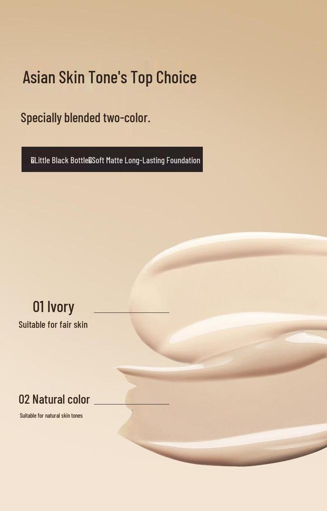 Liz Black Soft Mist Long-Lasting Foundation: Moisturizing, Non-Transfer, Brightening BB Cream for Even Skin Tone