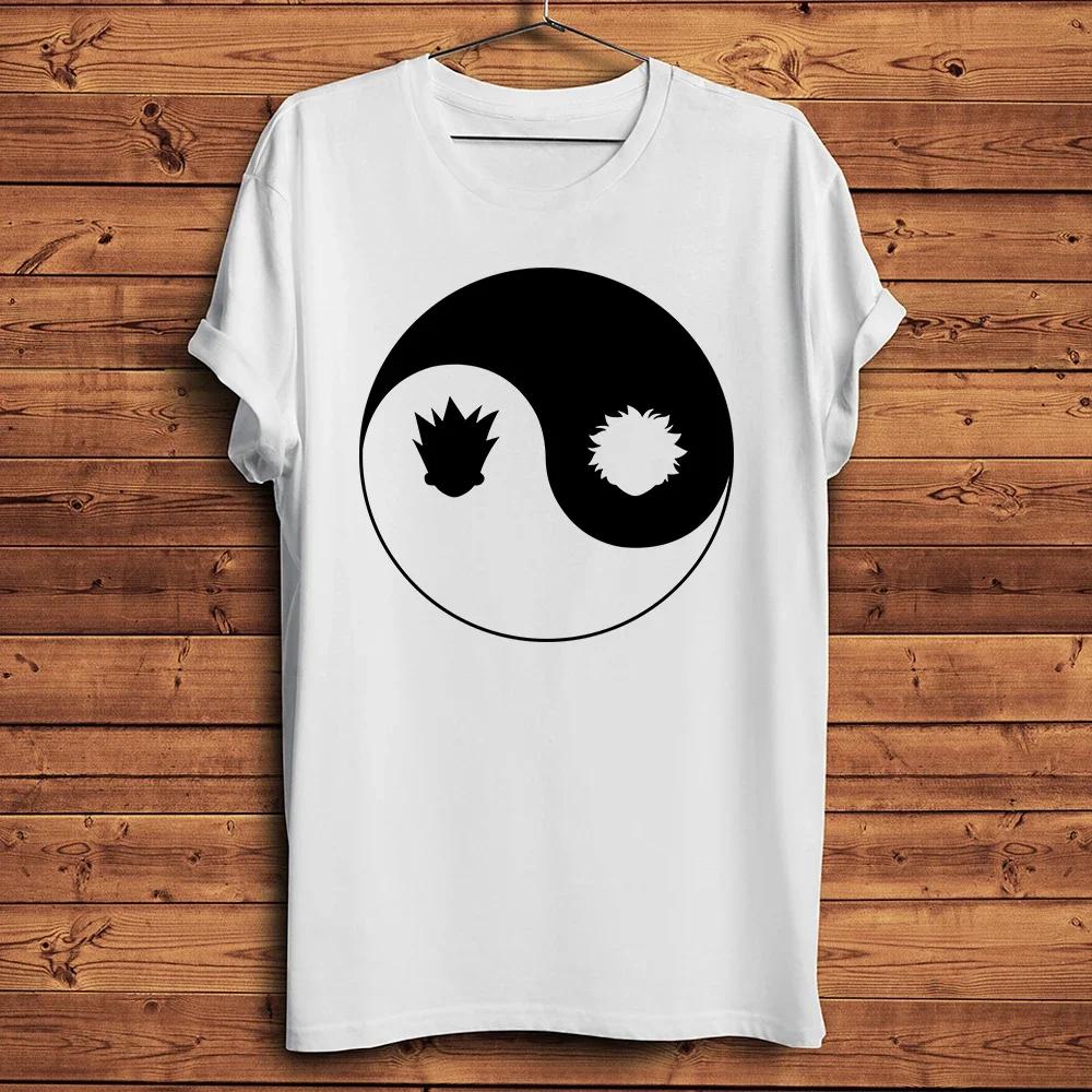 Hunter X Hunter HXH Gon e Killua Maglietta Anime Divertente Uomo Manica Corta T-Shirt Unisex Quotidiana Casual Traspirante Streetwear Maglietta