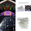 Beautiful Led Icicle String Lights For Holiday Decor Featuring Multiple Color Variations And 96 Led Bulbs
