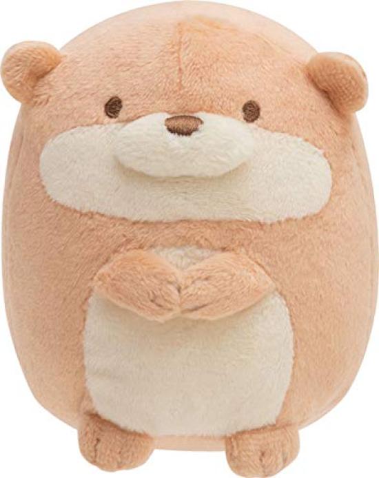 Sumikkogurashi Otter and Sumikko Camp Collectible Plush Toy Otter MY62401 San-X