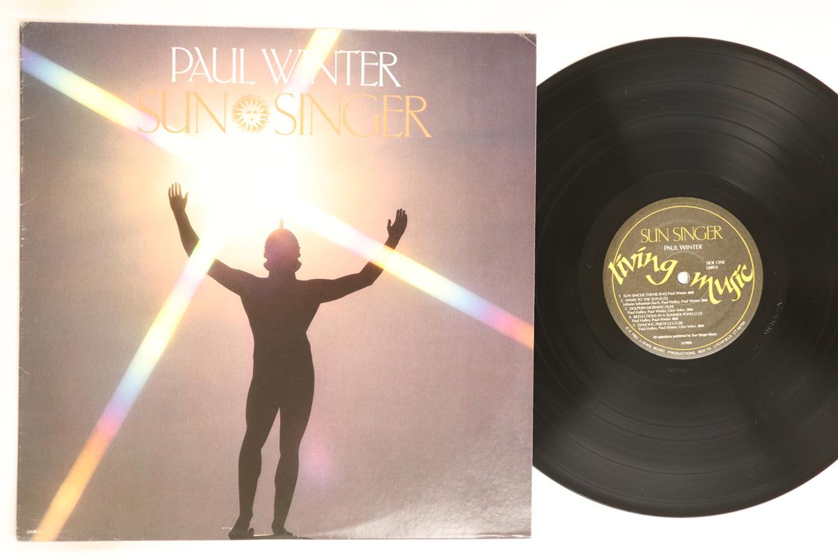 

LP Record PAUL WINTER - Sun Singer LMR3 LIVING 1983 US Jazz Used
