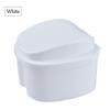 Dental Denture Box Retainer Braces Storage Box Invisible Teeth Denture Cleaning Tooth Storage Portable Belt Case