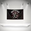 B-Bathorys Flag Rock Music Band Banner HD Printing Tapestry Exhibition, Music Band Fans, Garage Decor