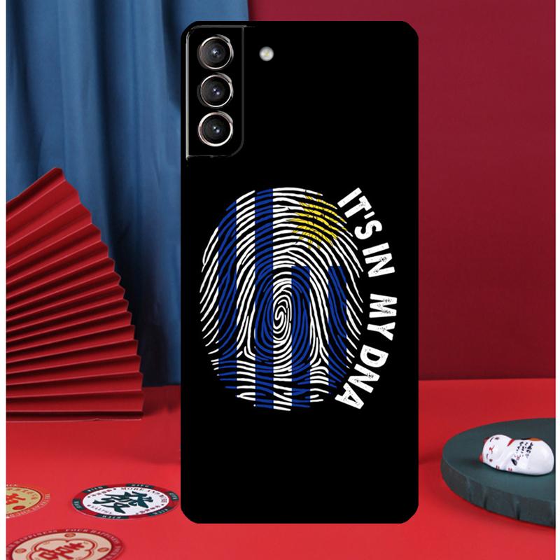 Uruguay Flag Phone Case For Samsung Galaxy S25 Ultra S9 S10 S20 S21 S22 Plus S23 FE S24 Ultra Back Cover