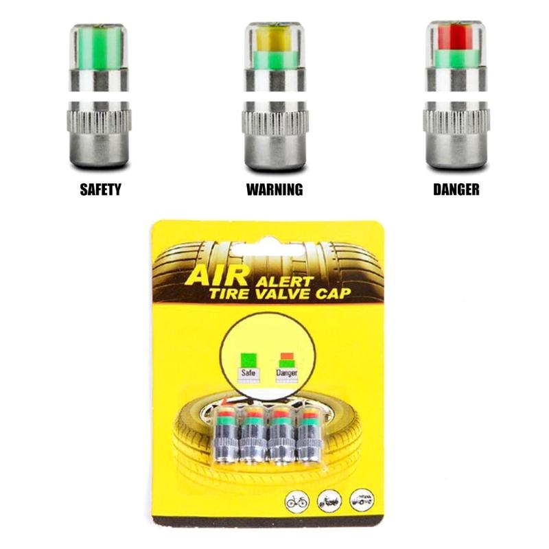 Weather Resistant Tire Pressure Monitor Gauge Cap Operates From -20°C To 80°C With UV Protection Suitable For Global Use