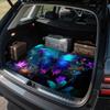 1Pcs Enchanted Butterfly Car Trunk Mat with Anti Slip Cargo Liner Waterproof Rear Storage Protector Floor Mat for SUV Sedan Vehi