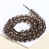 Synthetic Faceted Smoky Quartz Beads Round Brown Energy Crystal Loose Spacer Bead For Jewelry Making Bracelet Necklace Accessory