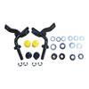 Metal Steering Shaft Bushing Kit GY20047 GY20048 For L110 L111 L118 L120 L130 Lawn Mowers Repair Replacement Parts