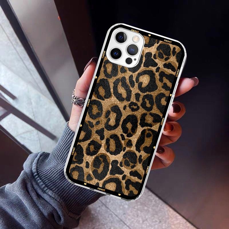 

Animal Leopard Print Phone Case For iPhone 17 Air 16 15 Pro Max 14 Plus 13 Mini 12 11 Cover 7 8 SE Silicone Shell Print Fundas 1 iPhone 14 Plus