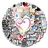 55 New Choir Graffiti Stickers Decorate Laptop Suitcase Mobile Phone DIY Waterproof Stickers