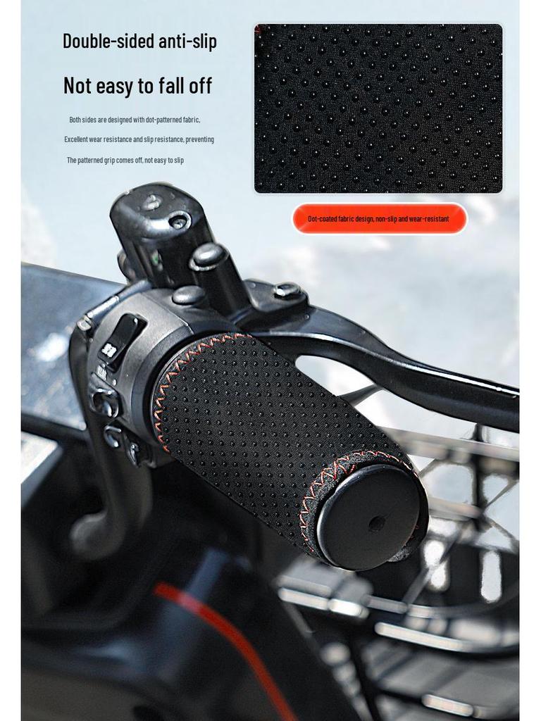 Electric Heated USB Charging Handlebar Covers for Motorcycles and E-Bikes