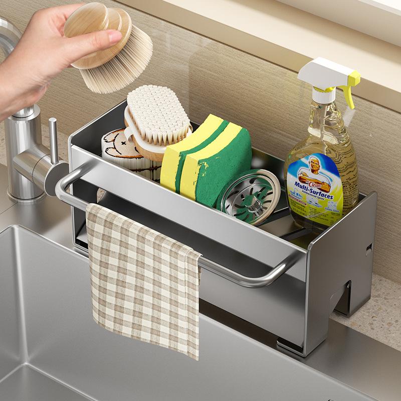 Kitchen Sink Drainage Storage Rack
