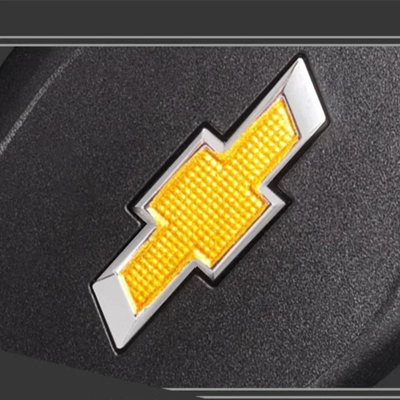 DNPQR1 18mm Aluminum Car Key Badge Emblem Replacement Car Key Stickers For Chevrolet Cruz Mai Rui Bao Cobalt Impala Onix SS EUV Trax