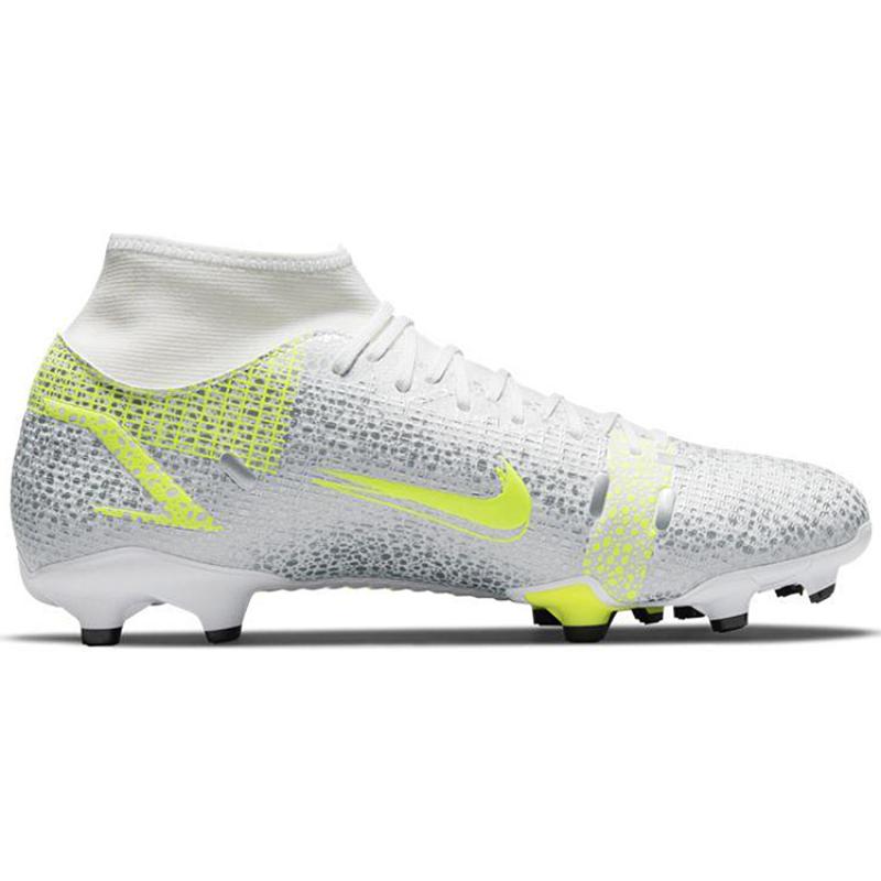 Nike Kopačky Mercurial Superfly 8 Academy Mg Metalická Stříbrná Volt CV0843-107