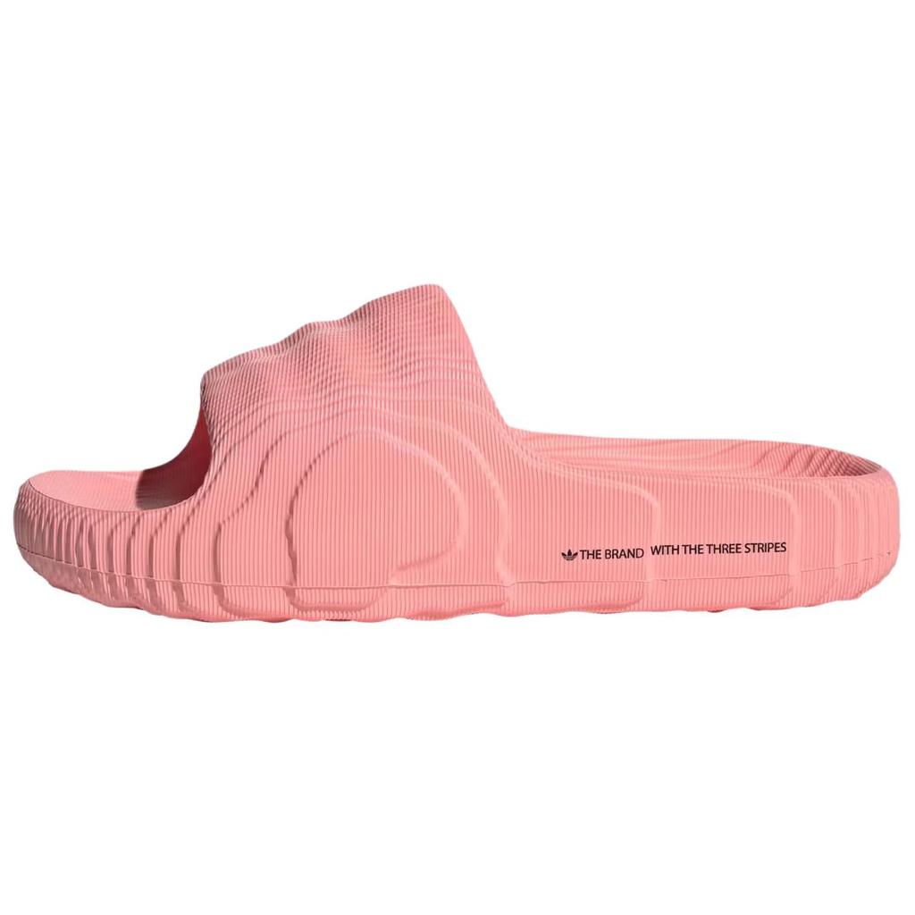 Adidas Originals Adilette 22 Versatile Comfortable Anti-Friction Slide Sandals Unisex Footwear Pink JH9690