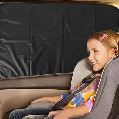Car Window Shades UV Protection Window Drape Lightweight UV Protection Cover Light Blocking Sunshades Drapery For Road Trips