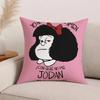 Mafalda Cartoon Cute Pillow Case Office Cushions Suitable For Sofa Car Bedroom Decorative Cushion Cover