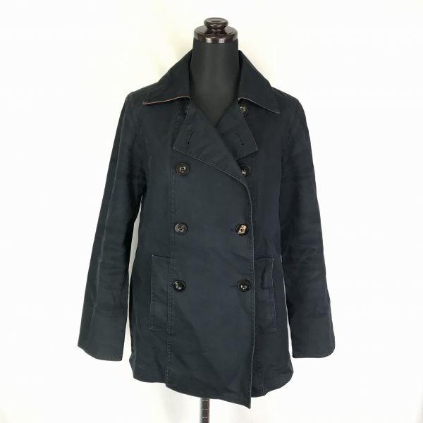 USED/OLD ENGLAND Cotton Spring Coat Outerwear/Women’s Size S/36/Navy/Made in Japan Licensed Product