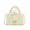 Boho Woven Tote Bag With Drawstring Closure For Casual Weekend Outings