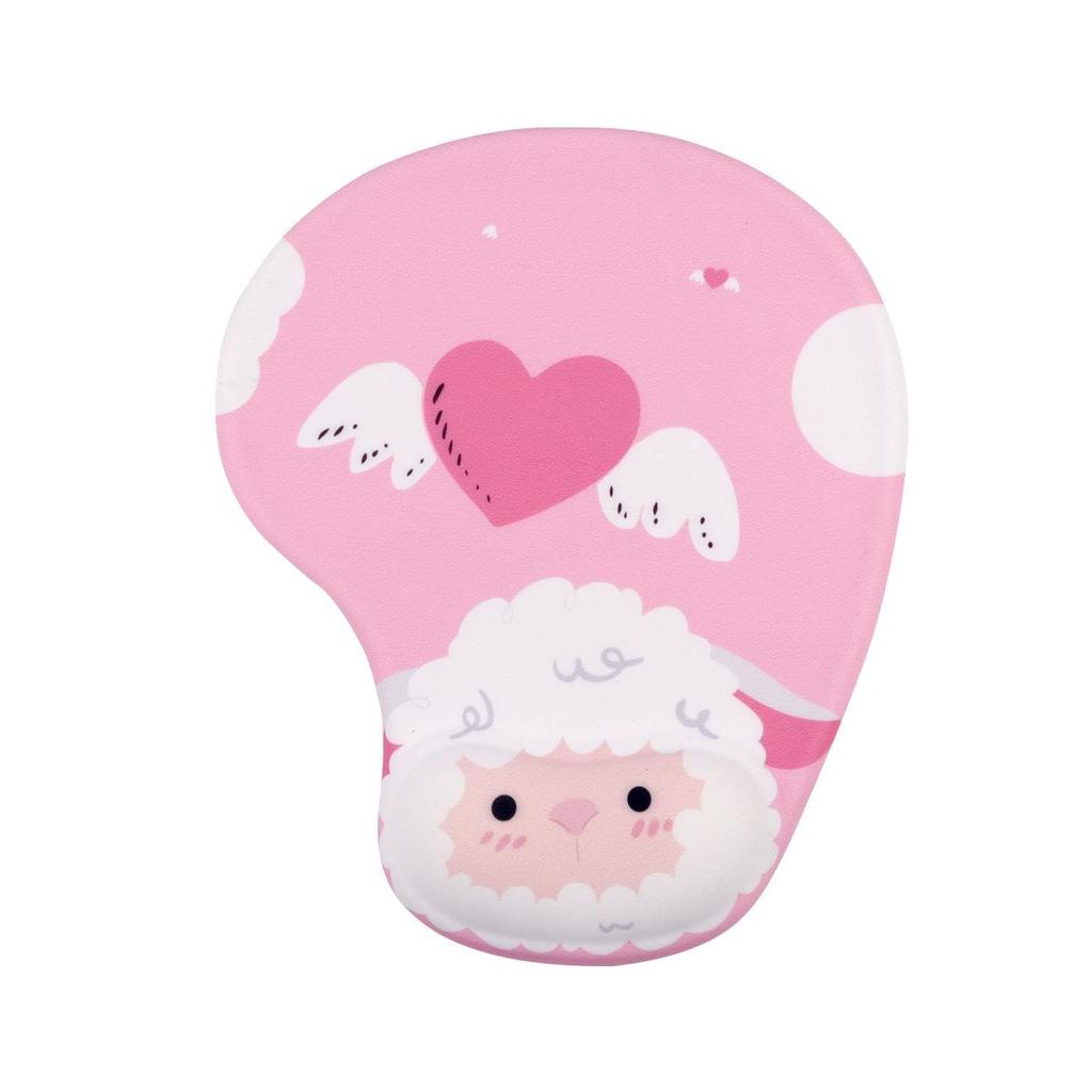 Creative Cartoon Silicone Wrist Rest Mouse Pad & Keyboard Hand Rest - Cute Desk Mat