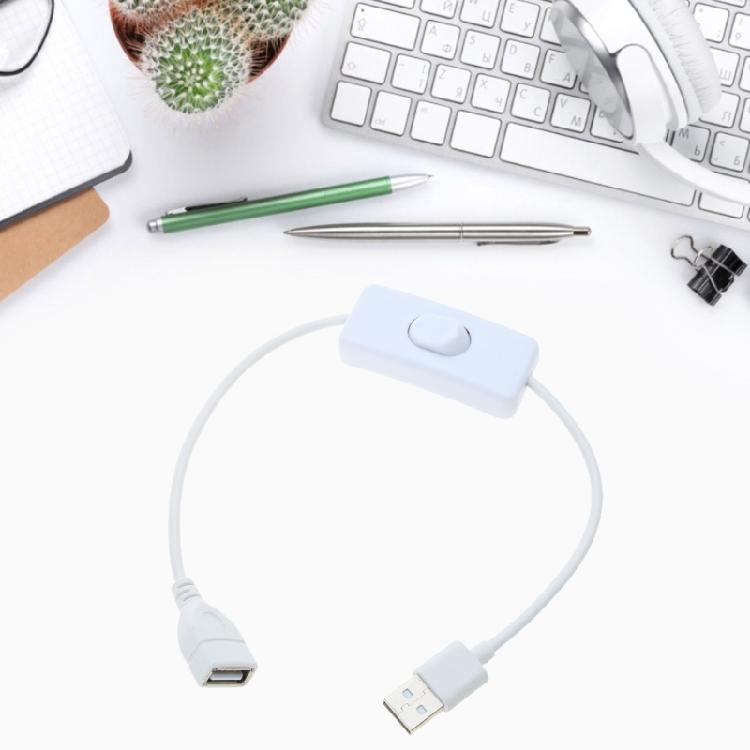 USB Cable with ON/OFF Switch Cord for USB Lamp USB Fan Power Supply Extension