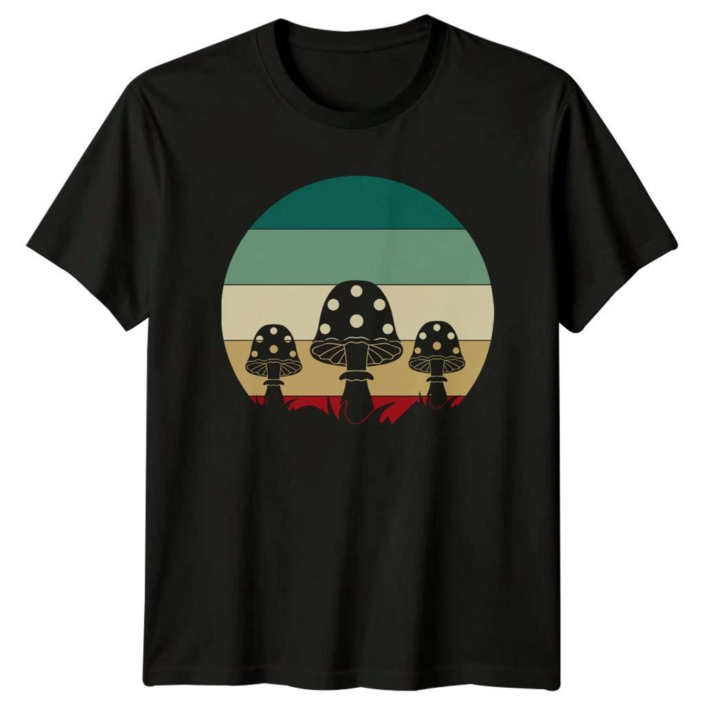Embrace Nature Fungi Woodland Mushroom T-Shirt Boho Retro Nature Fungi Birthday
