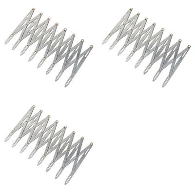 ABKP-3X Sewing Gauge, Adjustable Expanding Sewing Gauge Button Guide Spacing Device For Buttons Pleats DIY Curtain